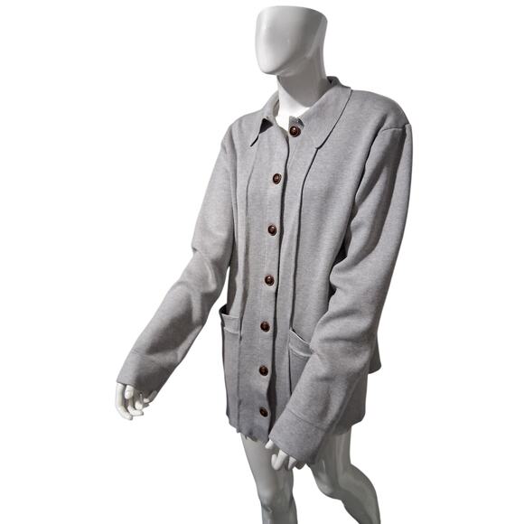 Grace Karin Chunky Women's size Large Casual‎ Button Up Cozycore Career Cardigan - Picture 10 of 10